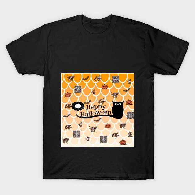 Halloween emoji T-Shirt by Welshsparkle